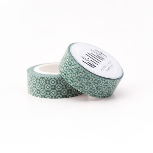 Green Mosaic washi tape