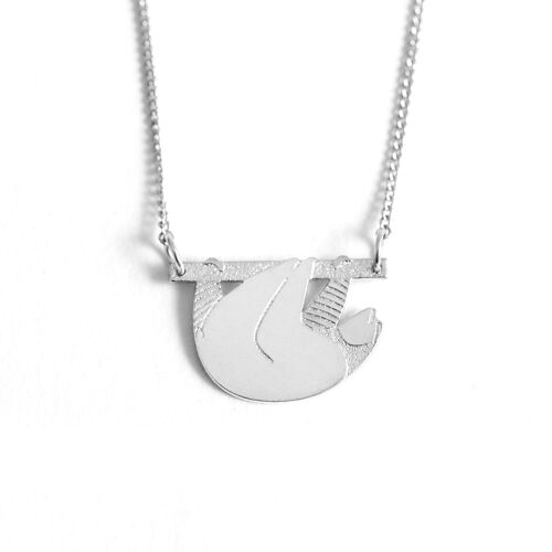 Collier Paresseux Argent