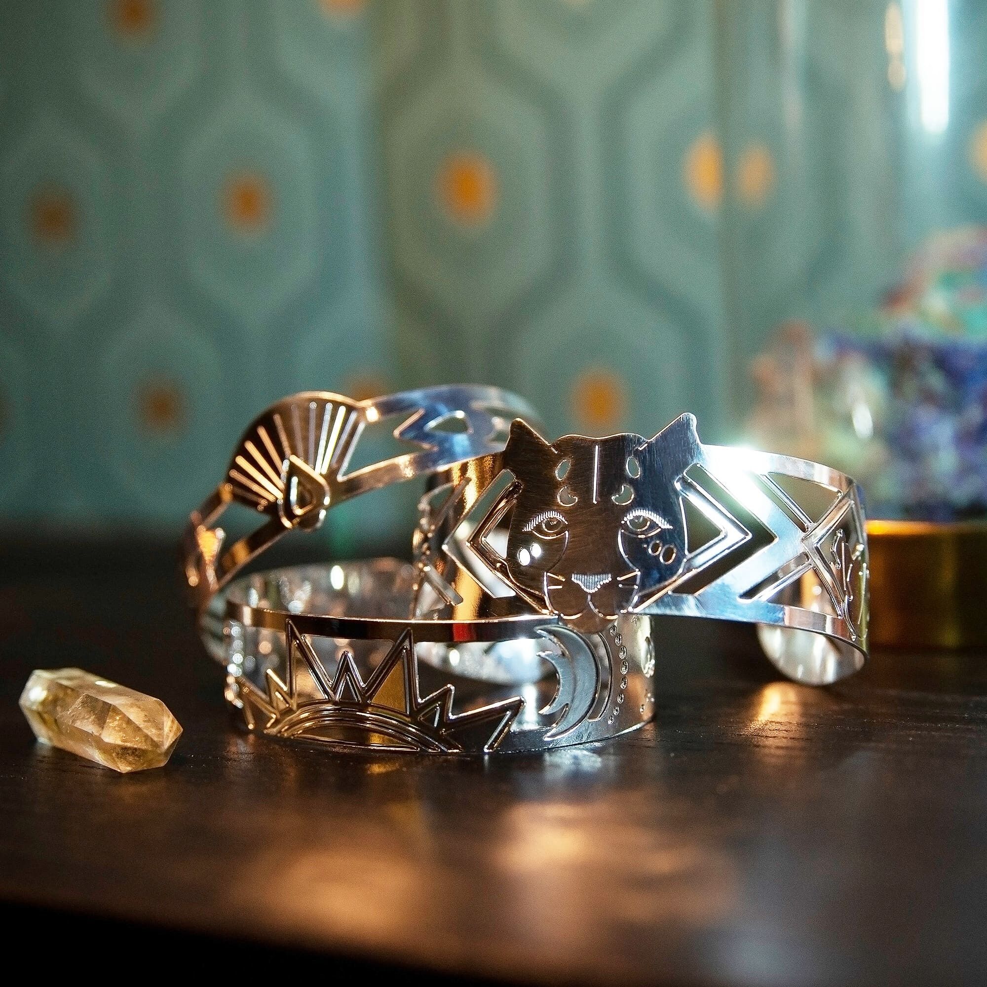 Bracciale Cosmos d'argento