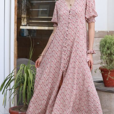 Flora Print Diana Dress