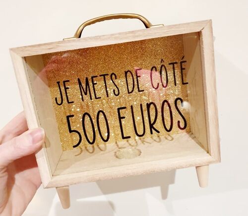 Tirelire "Défis des 500 euros"