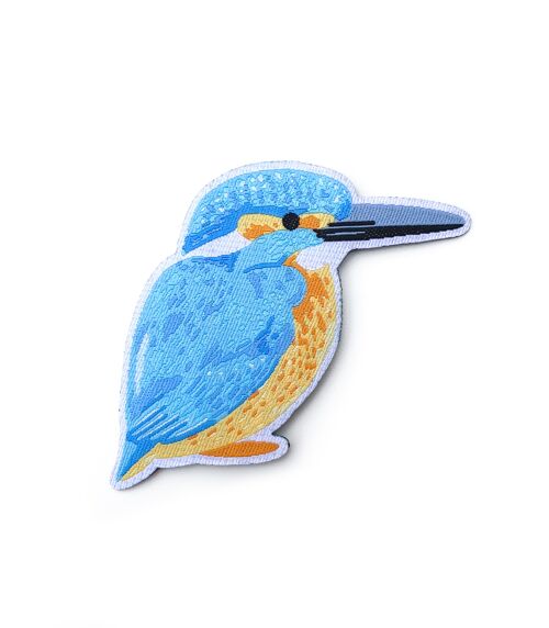 Kingfisher Woven Patch