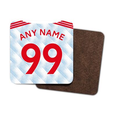 Man United - Personalised 2021/22 Away Drinks Coaster