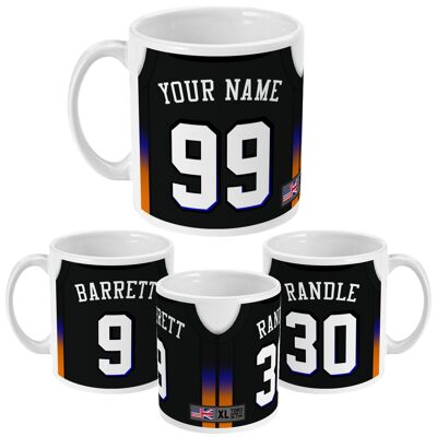 New York - CITY EDITION Personalised Basketball Jersey Mug