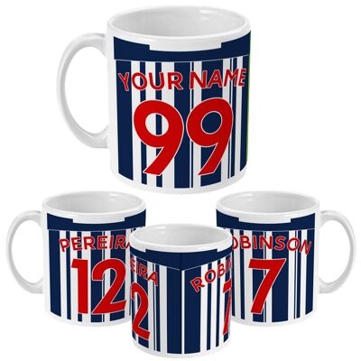 West Brom - Personalised Home Mug