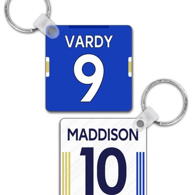 Leicester City - Personalised 2020/21 Keyring