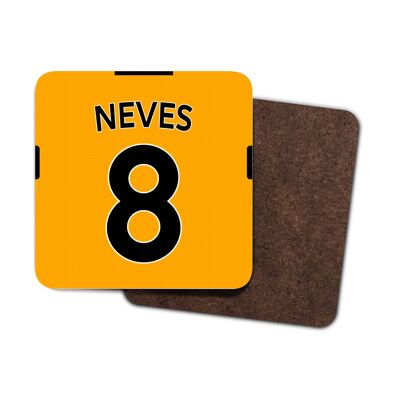 Wolves - Personalised 2020/21 Home Drinks Coaster