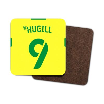 Norwich City - Personalised Home Drinks Coaster