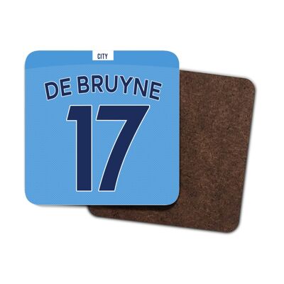 Man City - Personalised 2020/21 Home Drinks Coaster