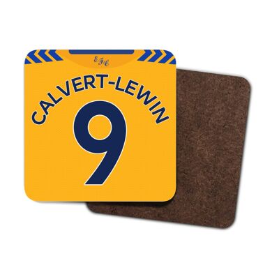 Everton - Personalised Away Drinks Coaster