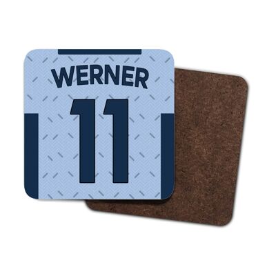 Chelsea - Personalised Away Drinks Coaster