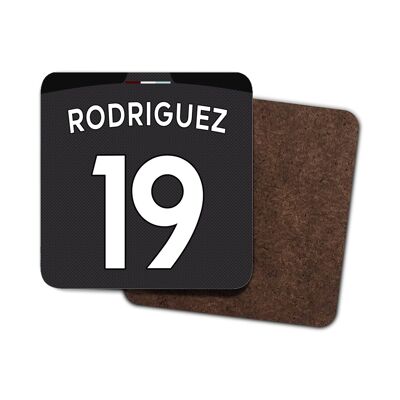 Burnley - Personalised Away Drinks Coaster