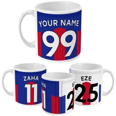 Crystal Palace - Personalised 2020/21 Home/Away Mug