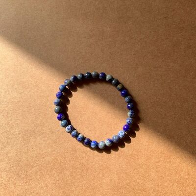 Lapis Lazuli bracelet - intuition, personal development, emotional balance