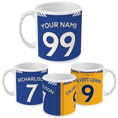 Everton - Personalised Home/Away Mug