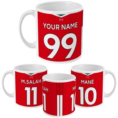 Liverpool - 2020/21 Personalised Home Mug