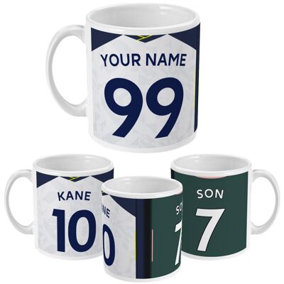 Spurs - Personalised Home/Away Mug