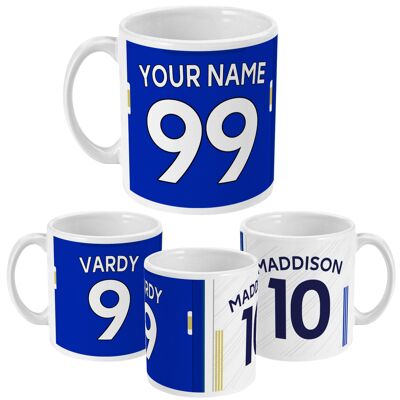 Leicester City - Personalised 2020/21 Home/Away Mug