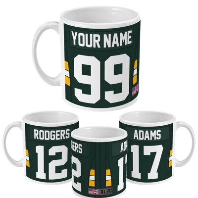 Green Bay - Personalised Home Mug