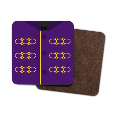 The Queen's Silks - Single Drinks Coaster