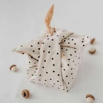 FABRIC GIFT WRAPPING IN A SET OF 2