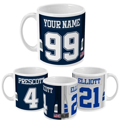 Dallas - Personalised Home/Road Mug