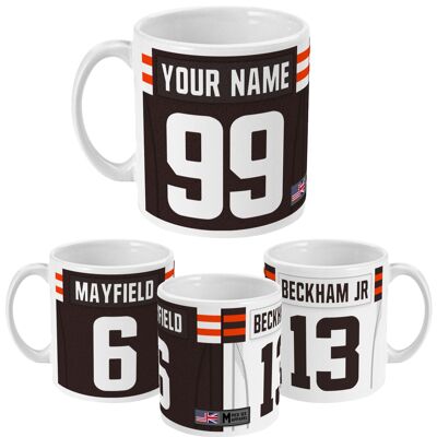 Cleveland - Personalised Home/Road Mug