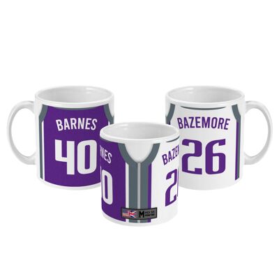 Sacramento - Custom Personalised Basketball Jersey Mug