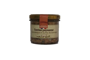 Terrine paysanne à la châtaigne et au floc de Gascogne