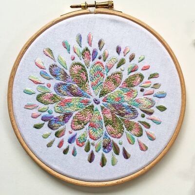 Abstract Embroidery Kit