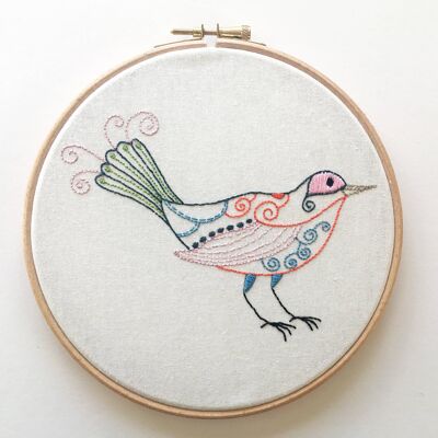 Bird Embroidery Kit