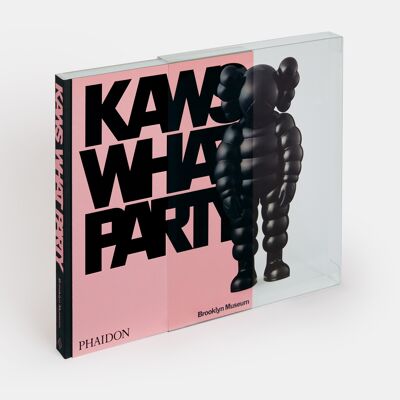 KAWS: WHAT PARTY (Schwarz auf Pink Edition)