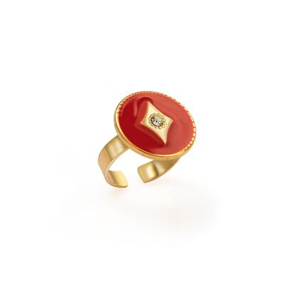 Bague Pulla Rouge