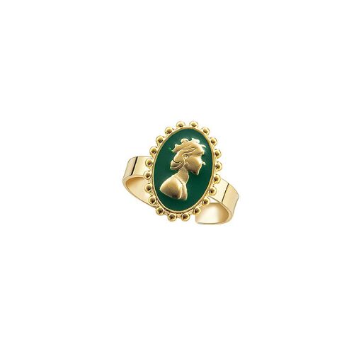 Bague Cuprina Verte