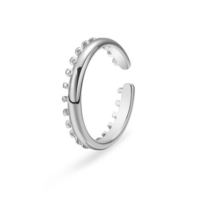 Silver Fuscus Ring