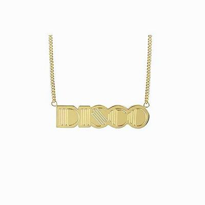 DISCO Pendant - 18kt Gold Plate