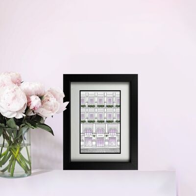 Window Shopping- J'adore Framed Print