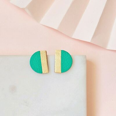 COCONUT MINT EARRINGS