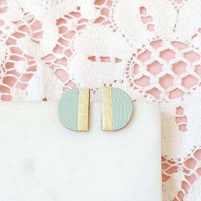 COCONUT ALMOND EARRINGS