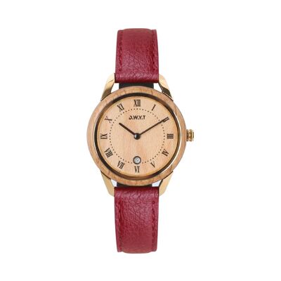 SPIRIT HARMONY apple red women's watch (vegan)