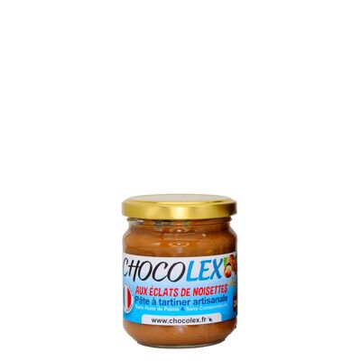 Chocolex with hazelnut chips 200g