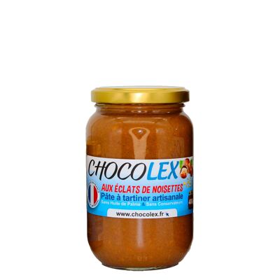 Chocolex with hazelnut chips 400g