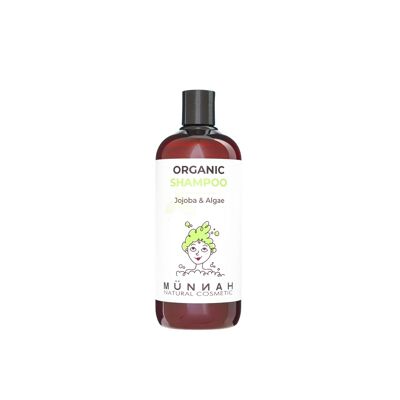 SHAMPOOING BIO ÉQUILIBRANT AU JOJOBA ET AUX ALGUES - SANS SULFATE -