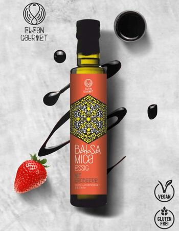 VINAIGRE BALSAMIQUE A LA FRAISE 50ML 1