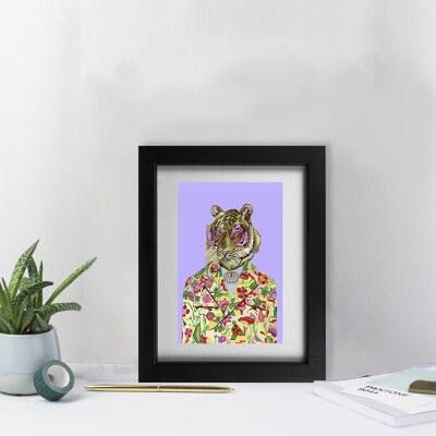 Fashion Animals – Tommy Framed Print