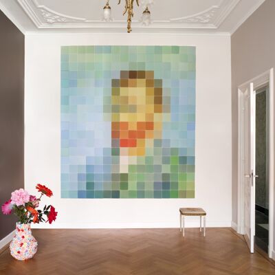 IXXI - Van Gogh pixel XL - Arte mural - Póster - Decoración mural