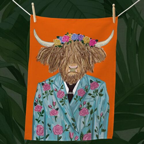 Fashion Animals- Harold Tea Towel