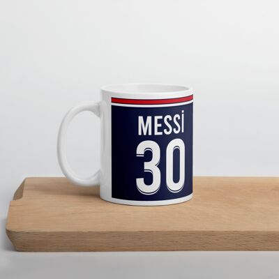 Paris Saint-Germain (PSG) - Personalised Home / Away Shirt Mug
