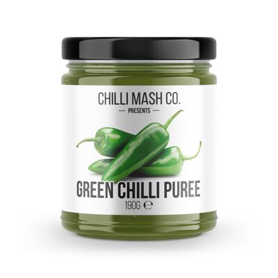 Purée de Piment Vert - 190g - Chilli Mash Co.