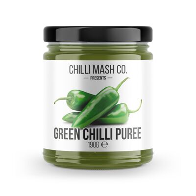 Purea di peperoncino verde - 190 g - Chilli Mash Co.